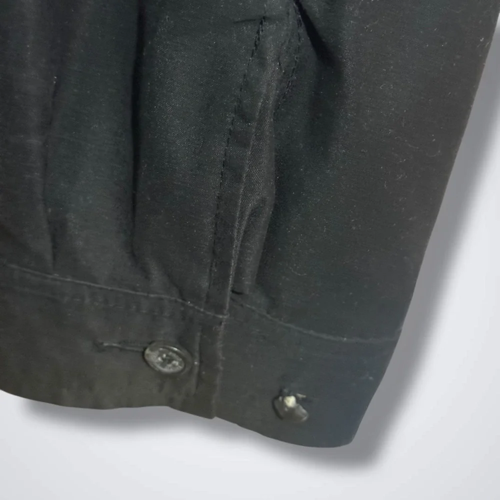 Polo Ralph Lauren jacket Men's 2XL solid Black Herrington Coat Preppy Full zip